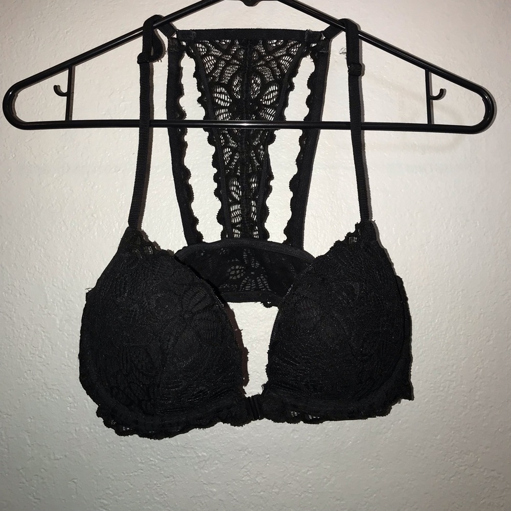 Pink Date Racerback Bra- Push Up - Picture 2 of 3